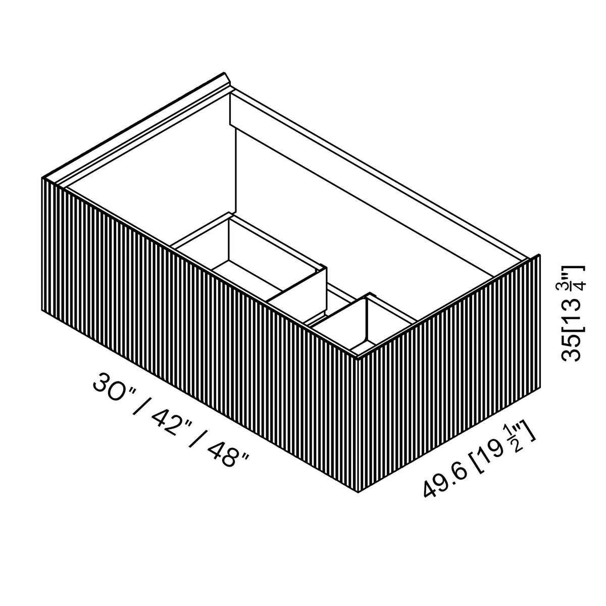 Vanity Set (BD Cabinet + P1806 Top)