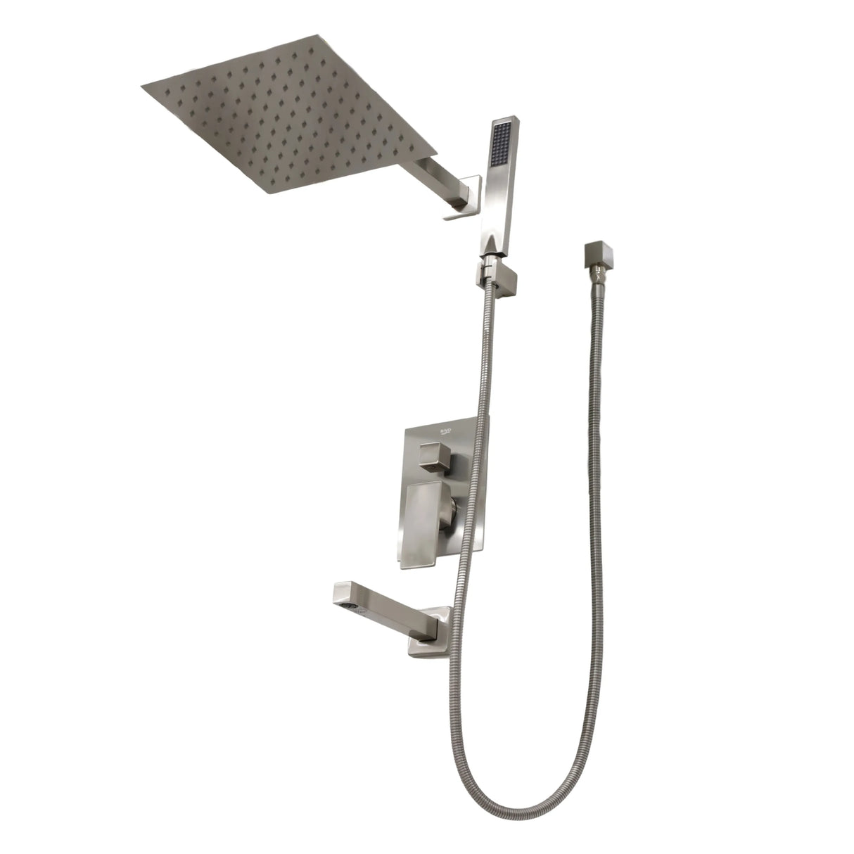 Shower System - Square 3 Way
