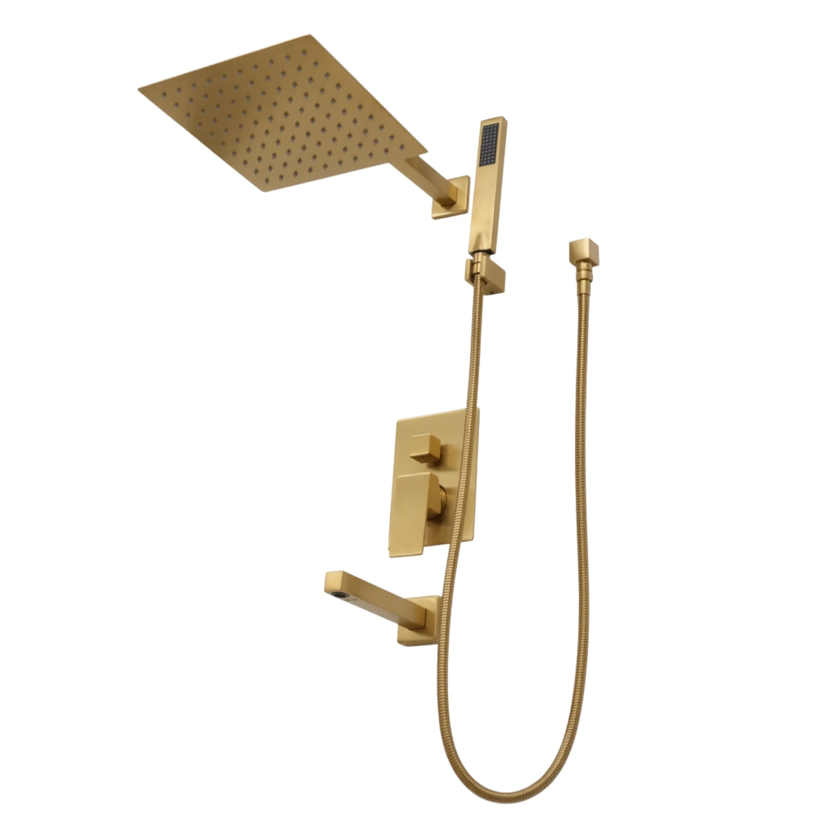 Shower System - Square 3 Way