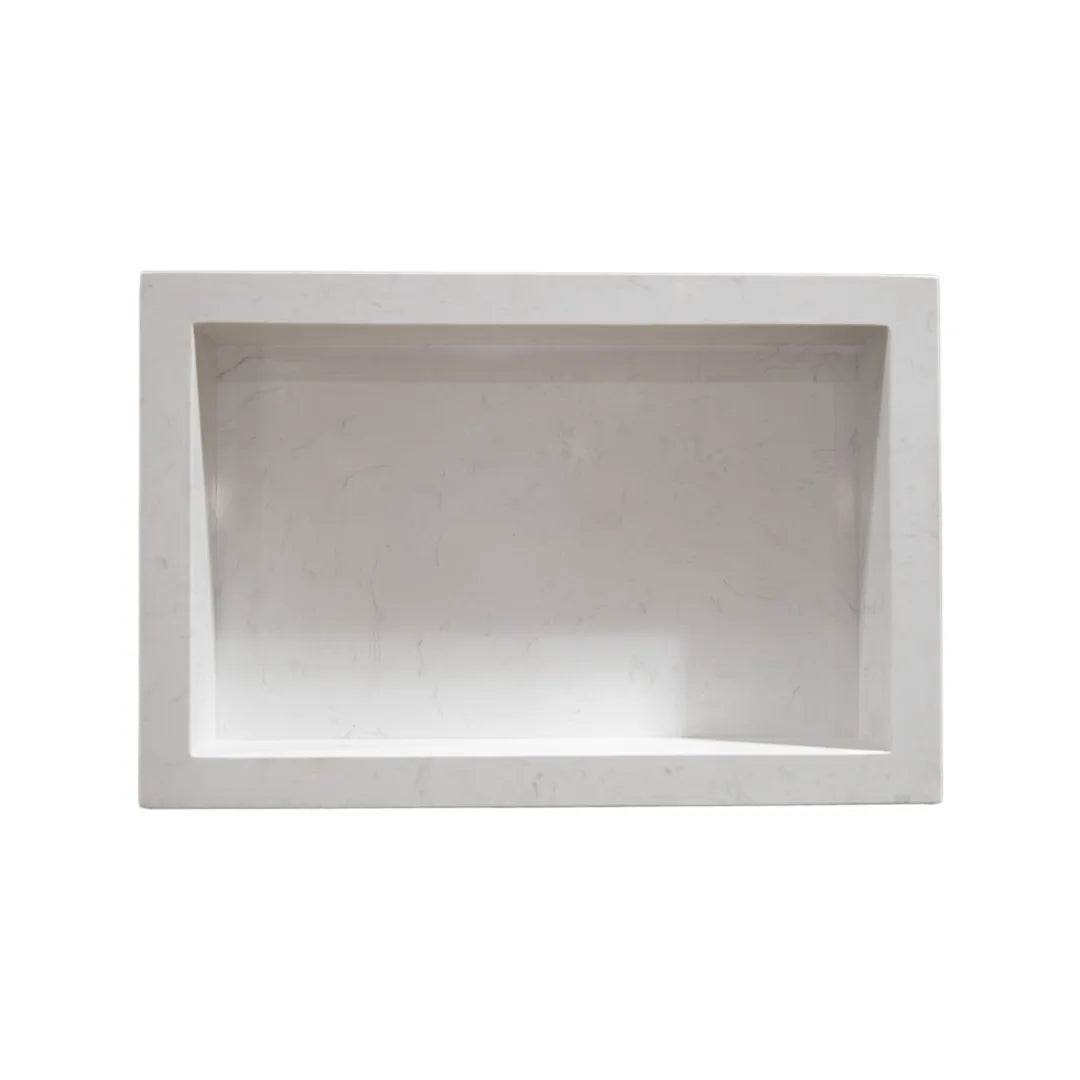 Bathroom Shower Shampoo Quartz Niche with Shelf - 26118-1