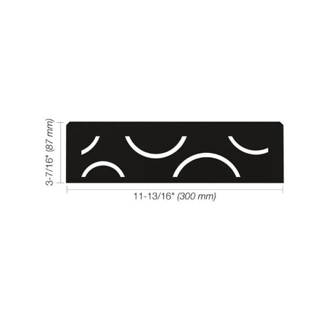 SHELF-N Rectangular Shelf Curve Design - Besso Floor & Decor