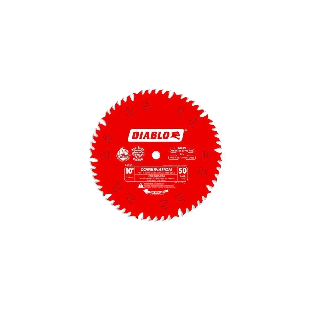 10 in. x 50 Tooth Combination Saw Blade