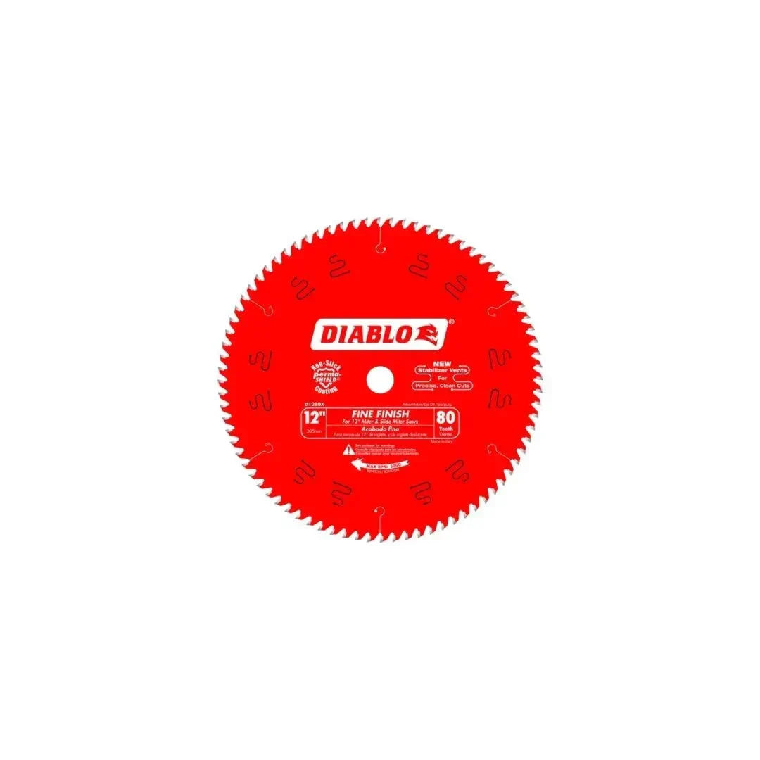 12 in. x 80 Tooth Fine Finish Saw Blade