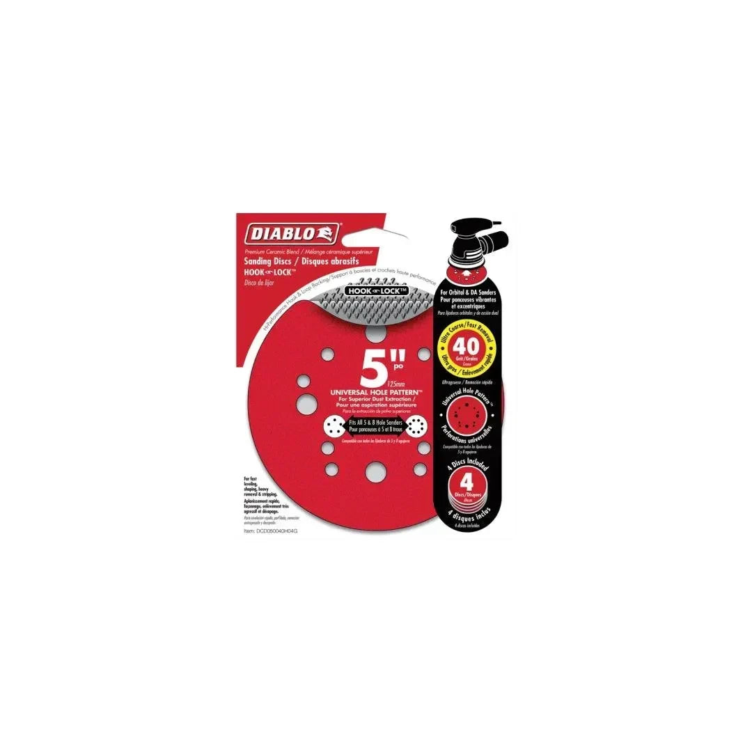 5" Hook & Lock™ ROS Sanding Discs