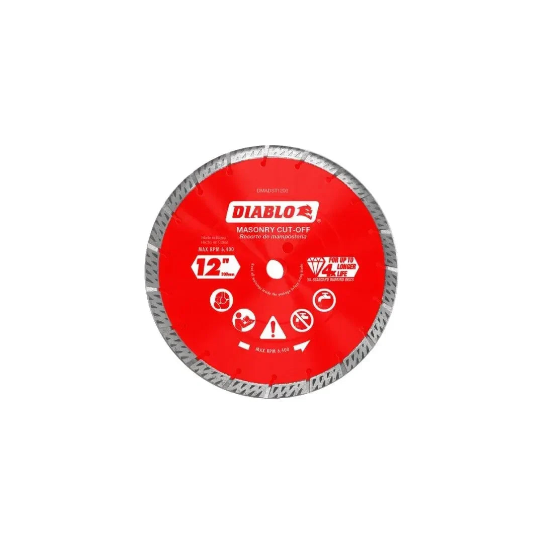 Diamond Segmented Turbo Masonry Cut-Off Blade