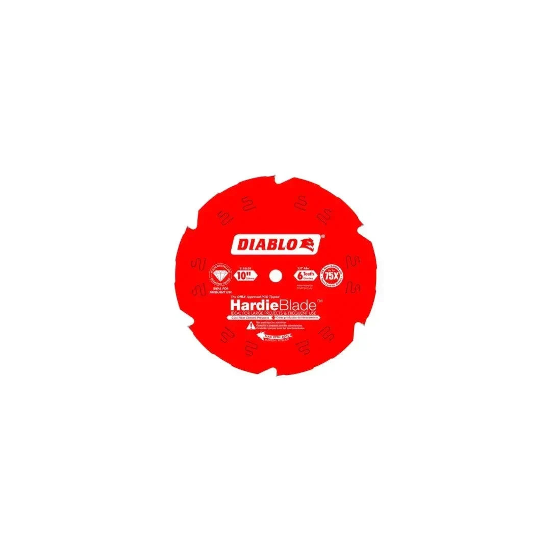 10in. x 6-Teeth HardieBlade™ Saw Blade for Fiber Cement