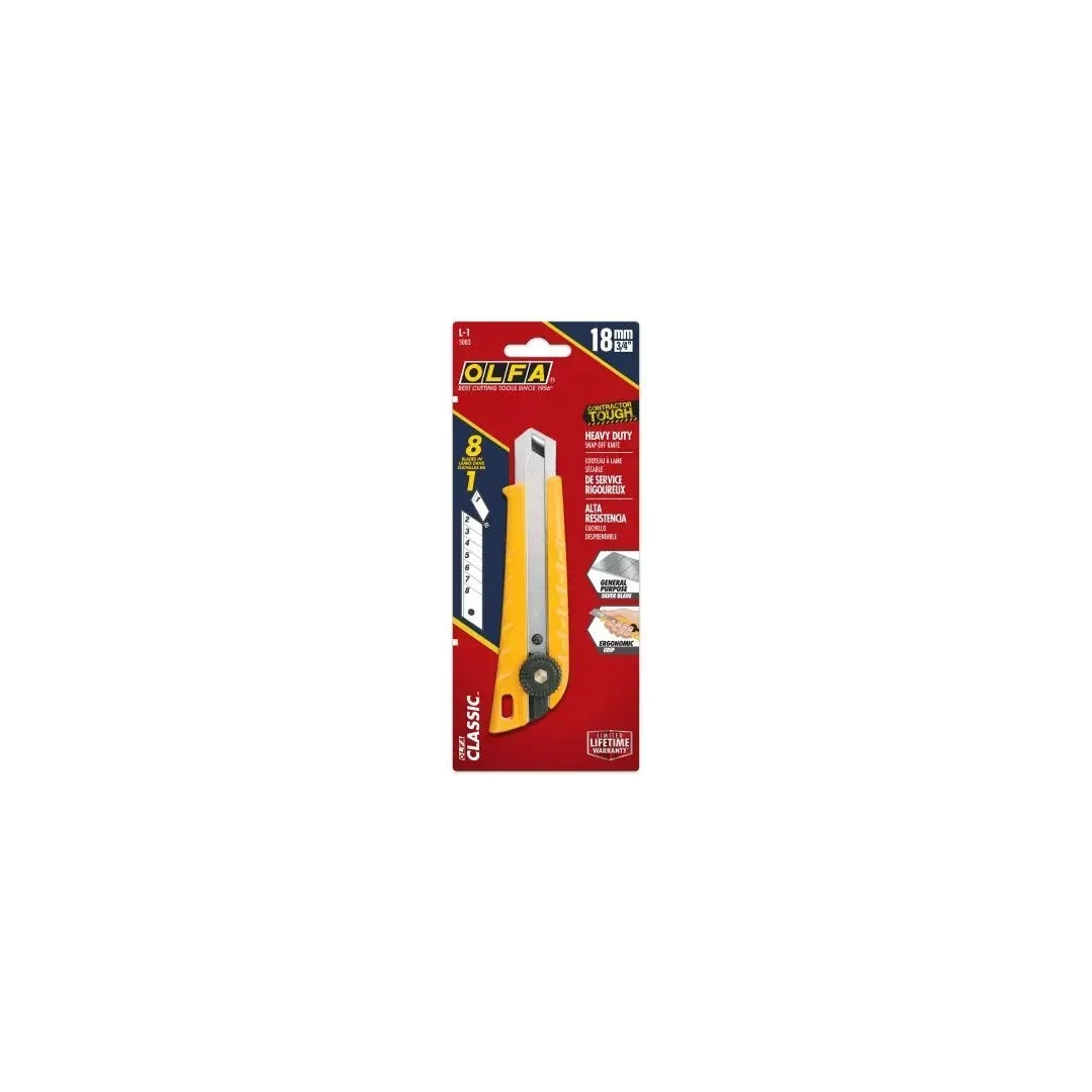 18mm L-1 Ratchet Lock Utility Knife