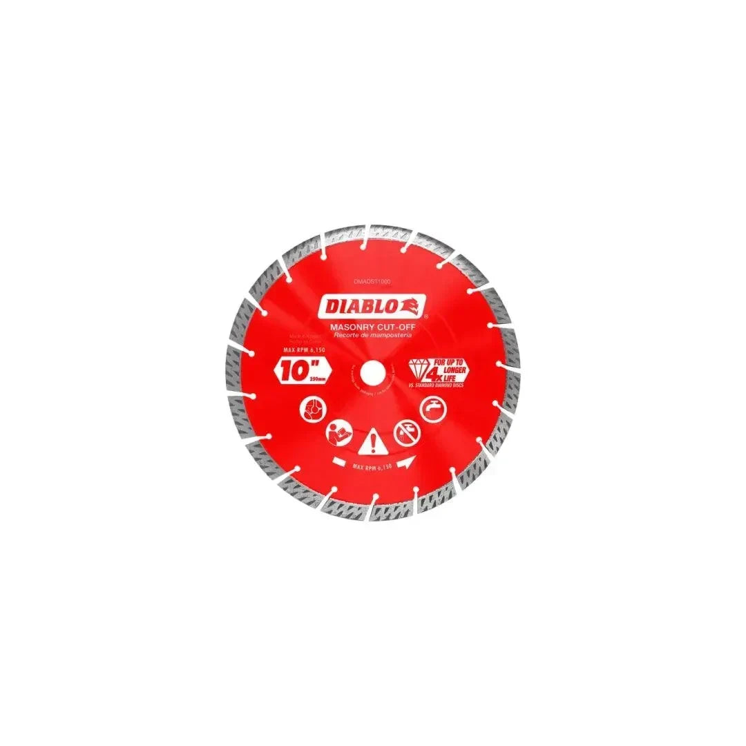 Diamond Segmented Turbo Masonry Cut-Off Blade