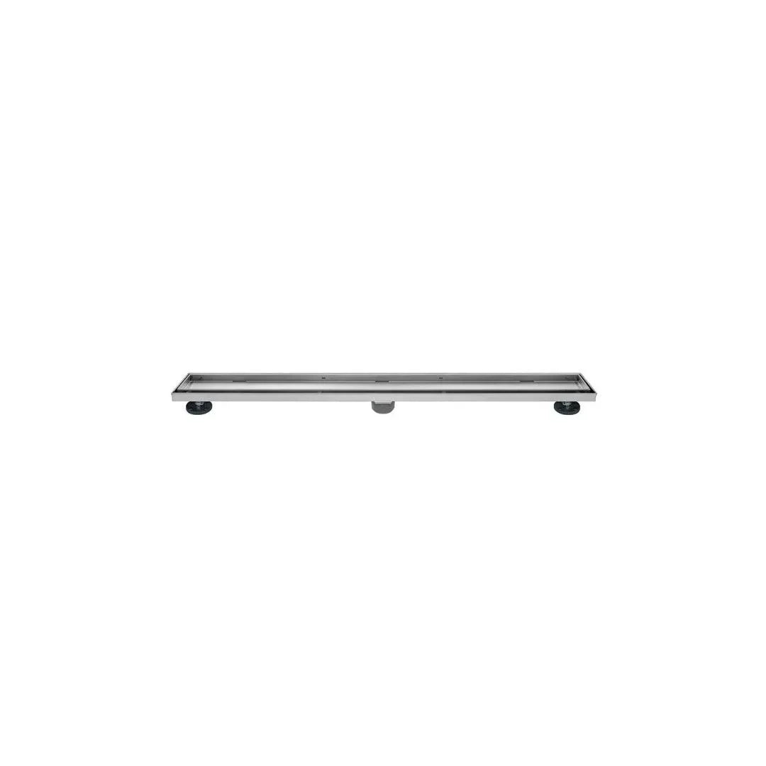 Eco Linear Shower Drain Tile-in 24" x 3" x 3-1/8" Brushed SS - 188111