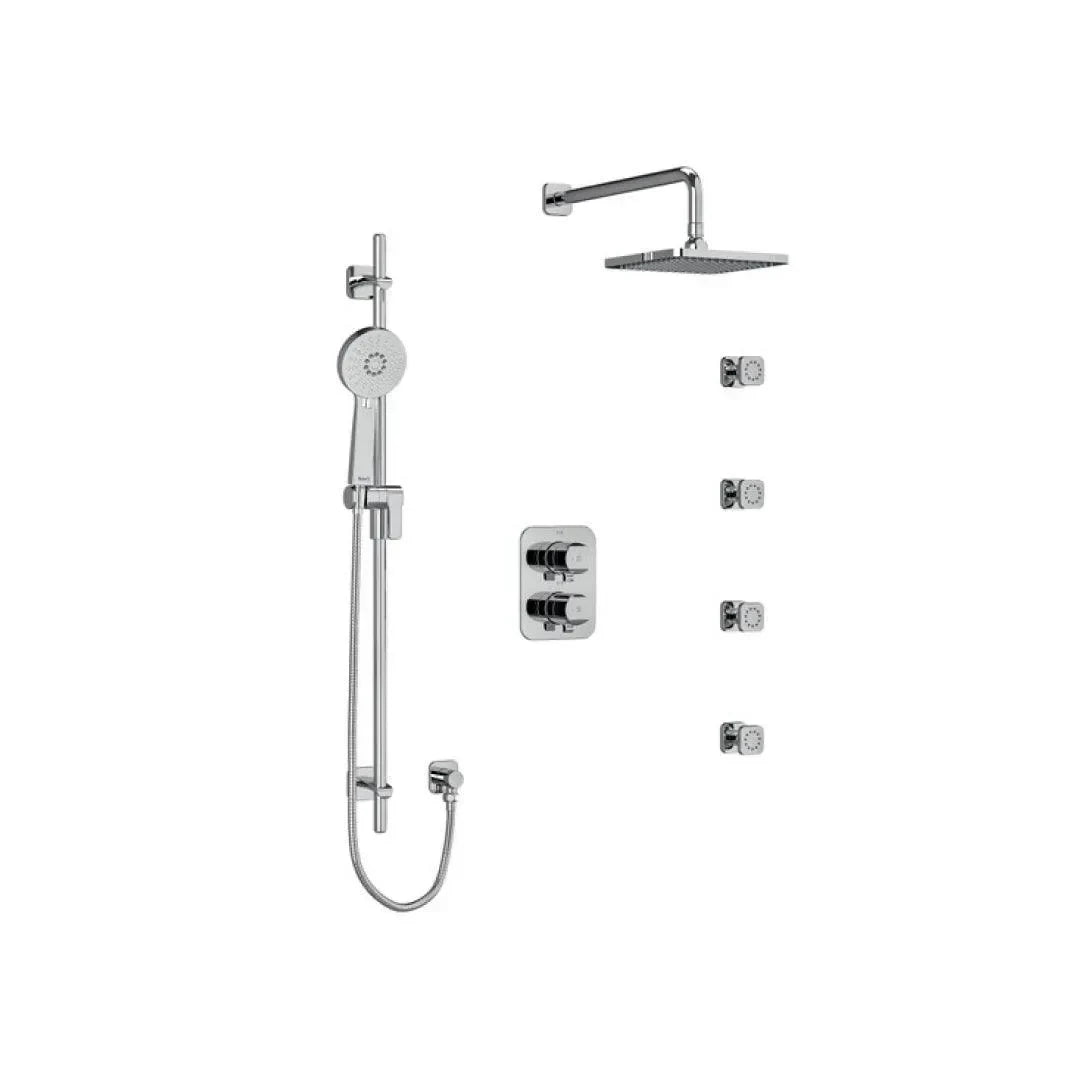 Riobel Salomé Type T/P (Thermostatic/Pressure Balance) Shower System - 446SAC