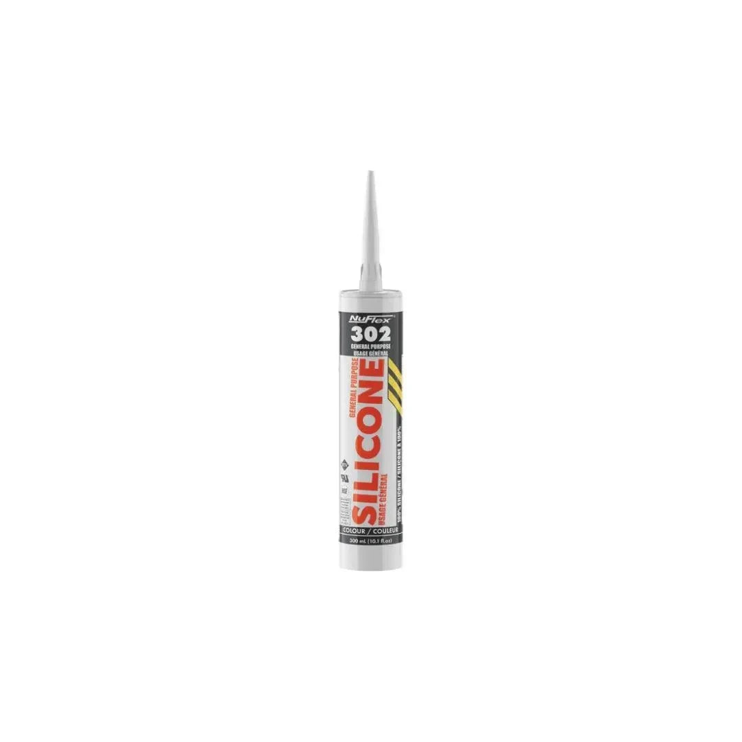 NuFlex 302 General Purpose Silicone Sealant 300ml