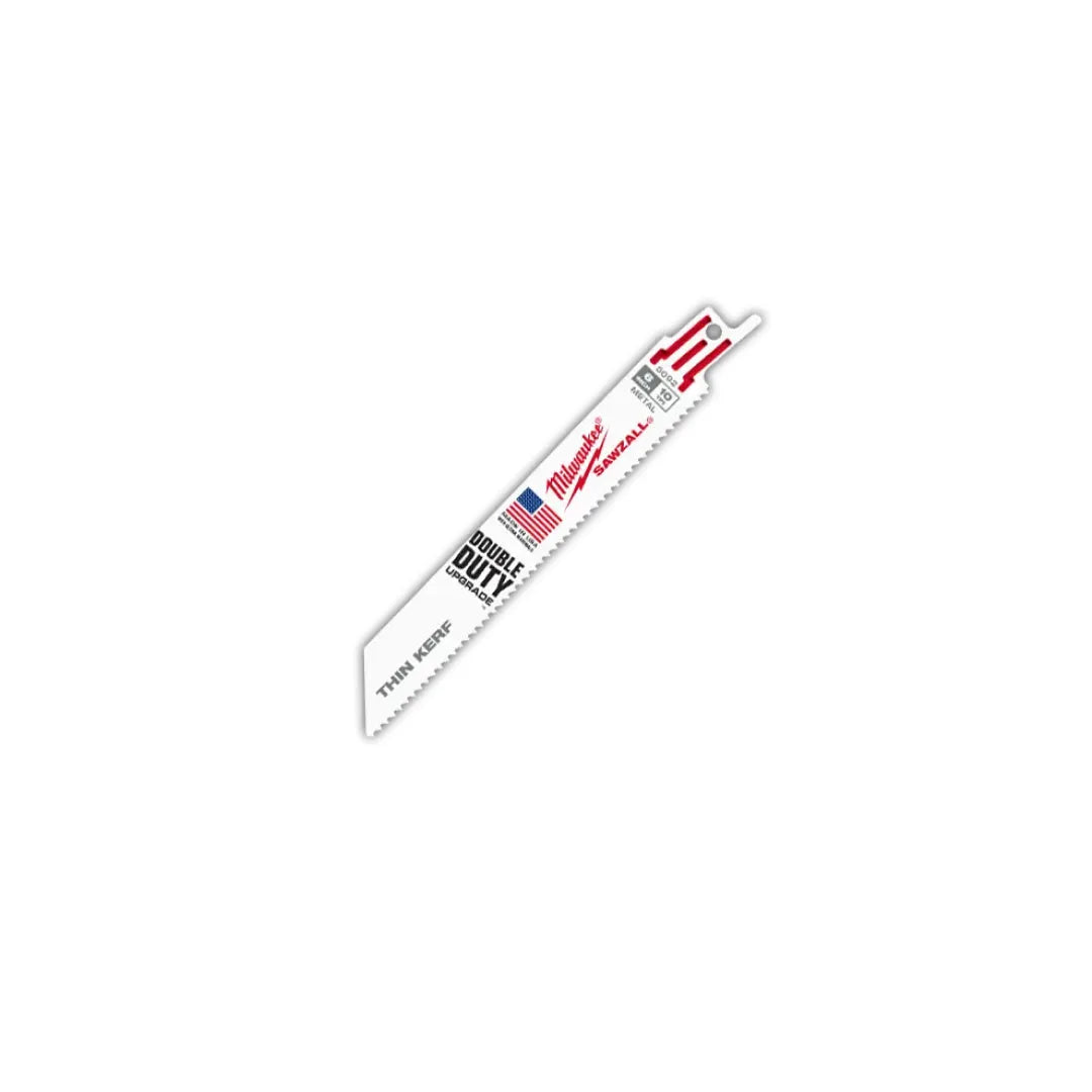 6" 10 TPI SAWZALL® Blades (5 Pk)