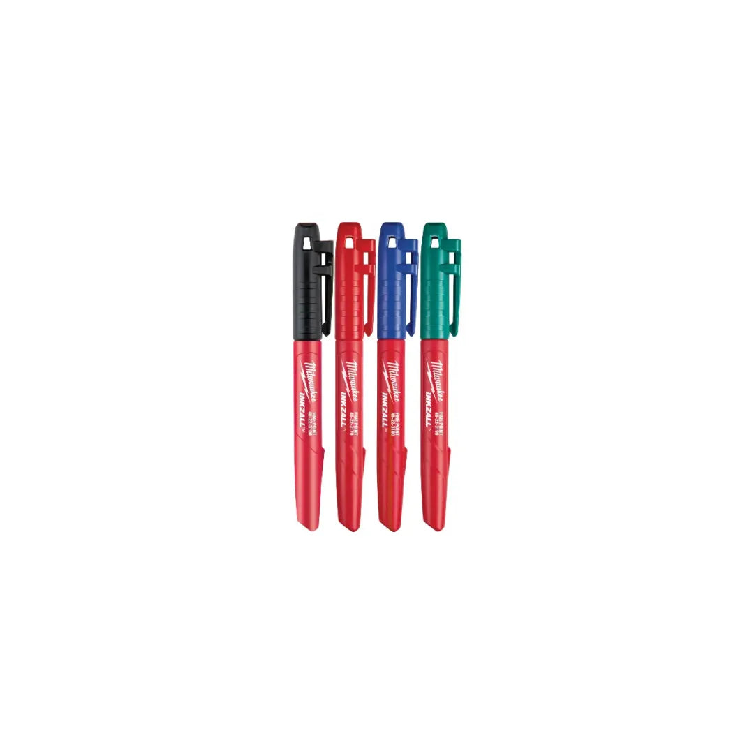 4PK INKZALL™ Color Fine Point Marker