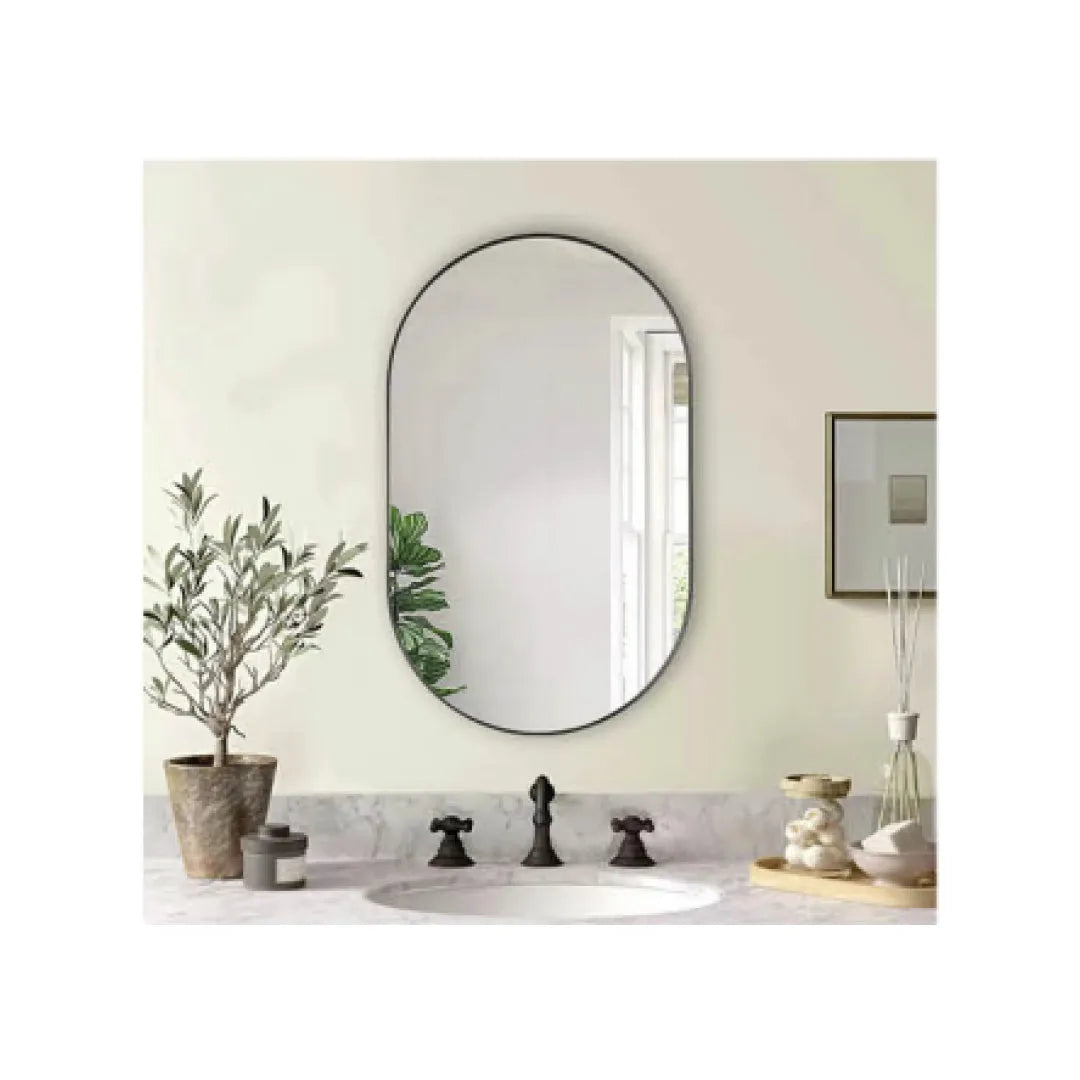 Metal Track Frame Black Mirror