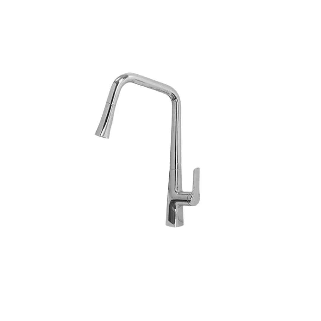 Kitchen Faucet - B23128 modern chrome finish kitchen sink faucet by KDN Home Option Inc.