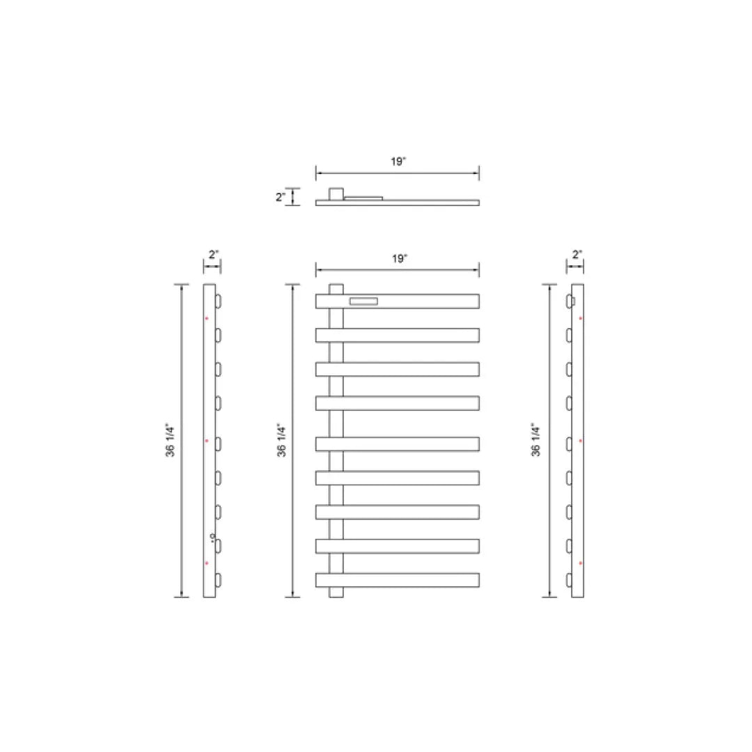 Bathroom Hardware Set - TWR123-E109