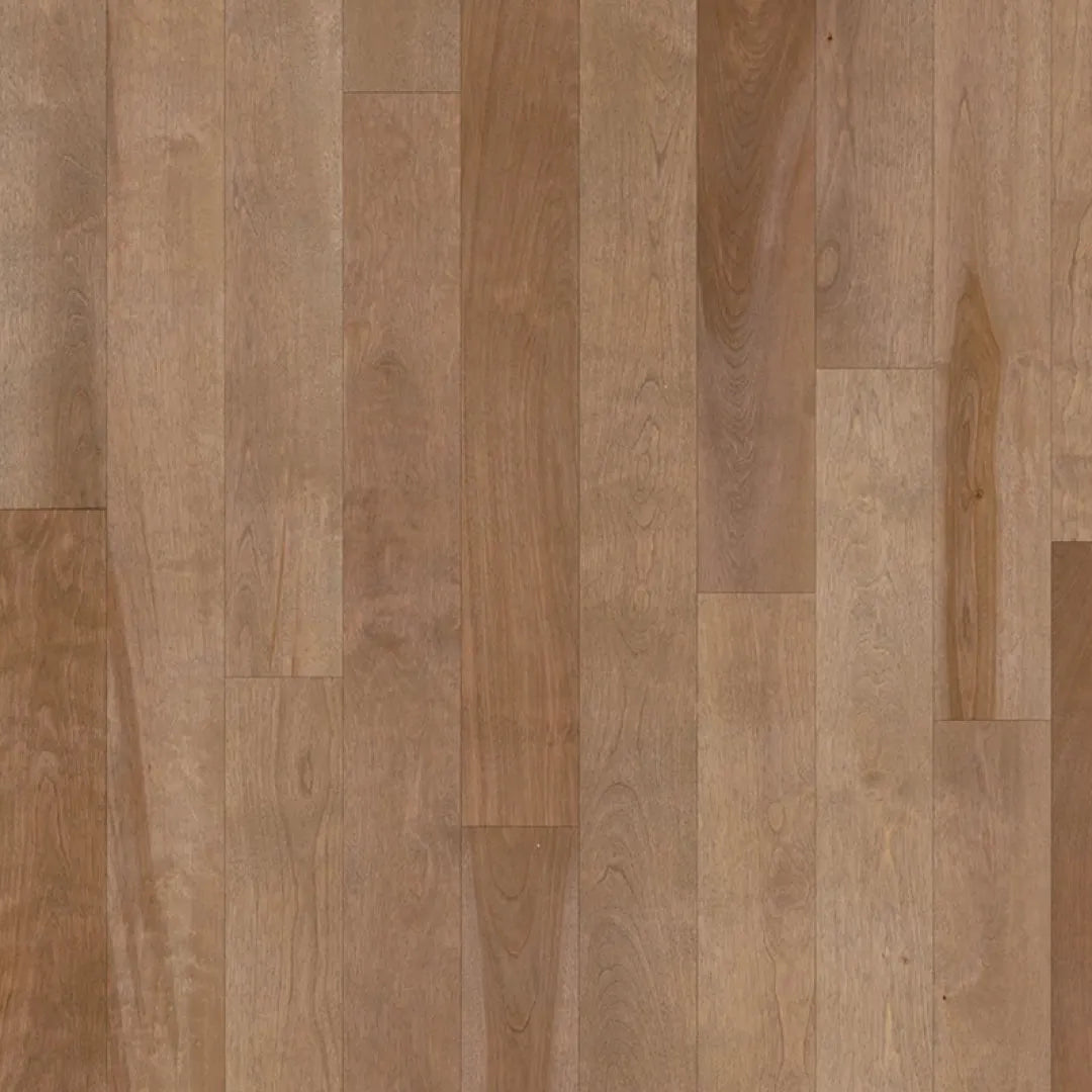 Solid Hardwood Flooring - 70385 Birch Beach Smooth Satin 3-1/4" X 3/4" 20sqft/box