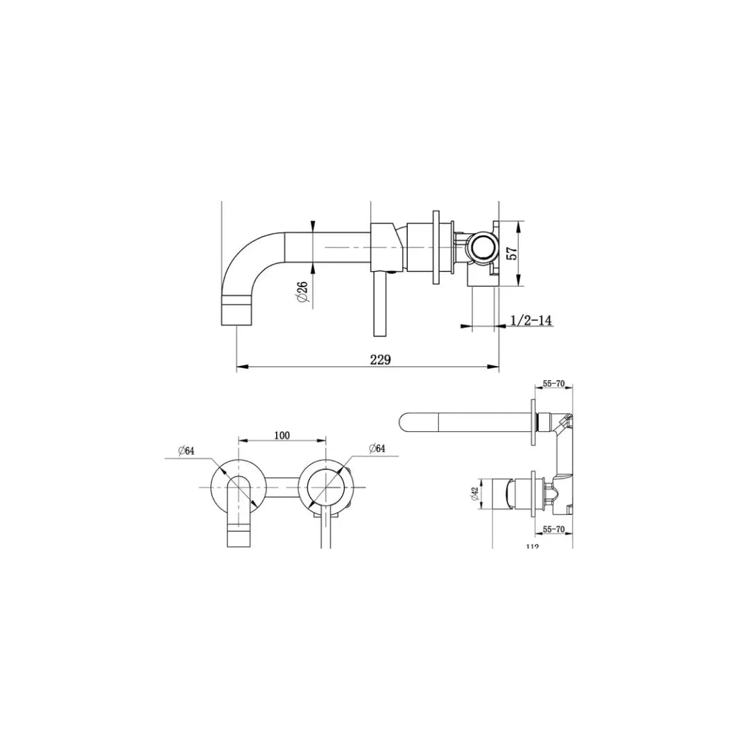 Bathroom Sink Faucet - B14104