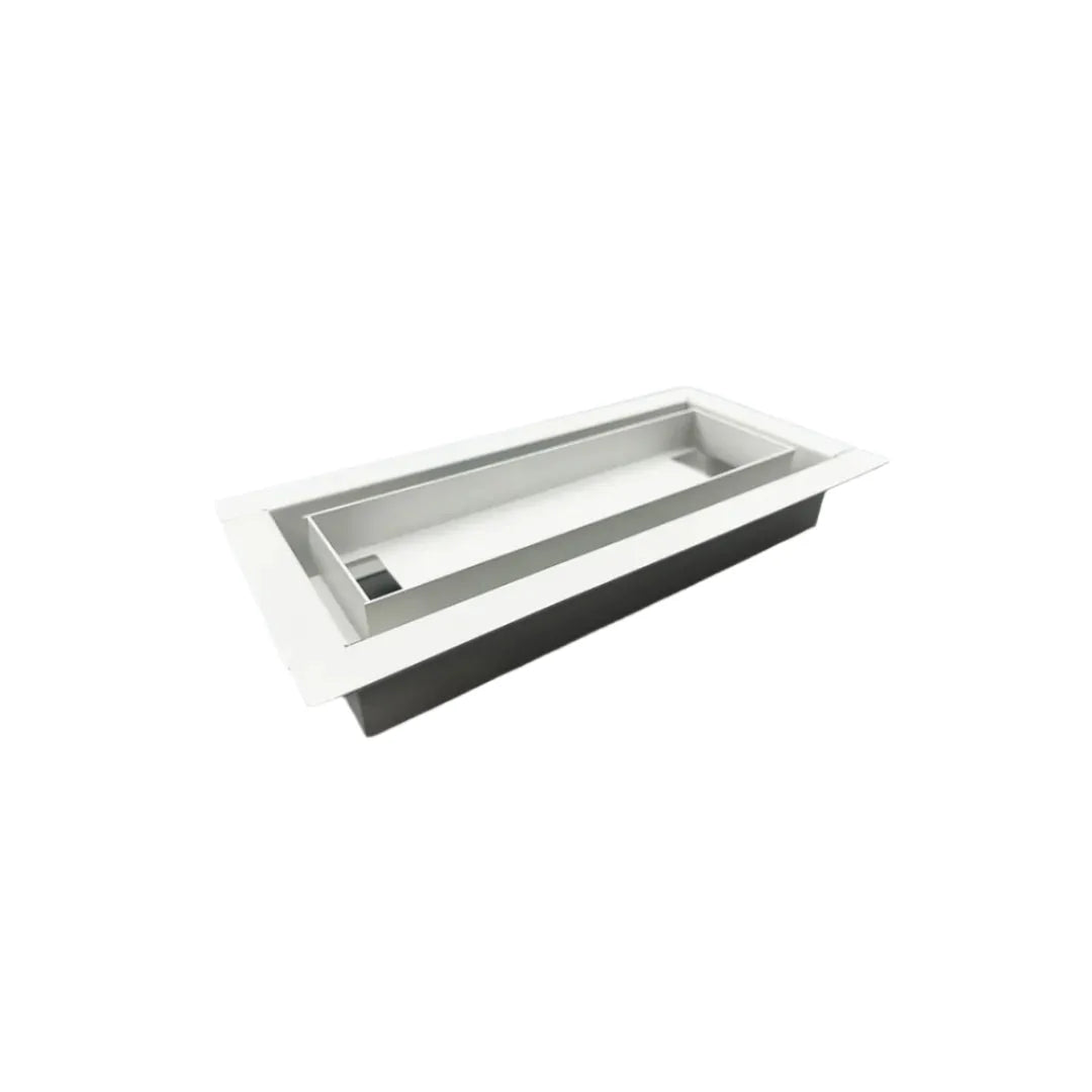 Floor Register Steel 4" x 10" Drop-in