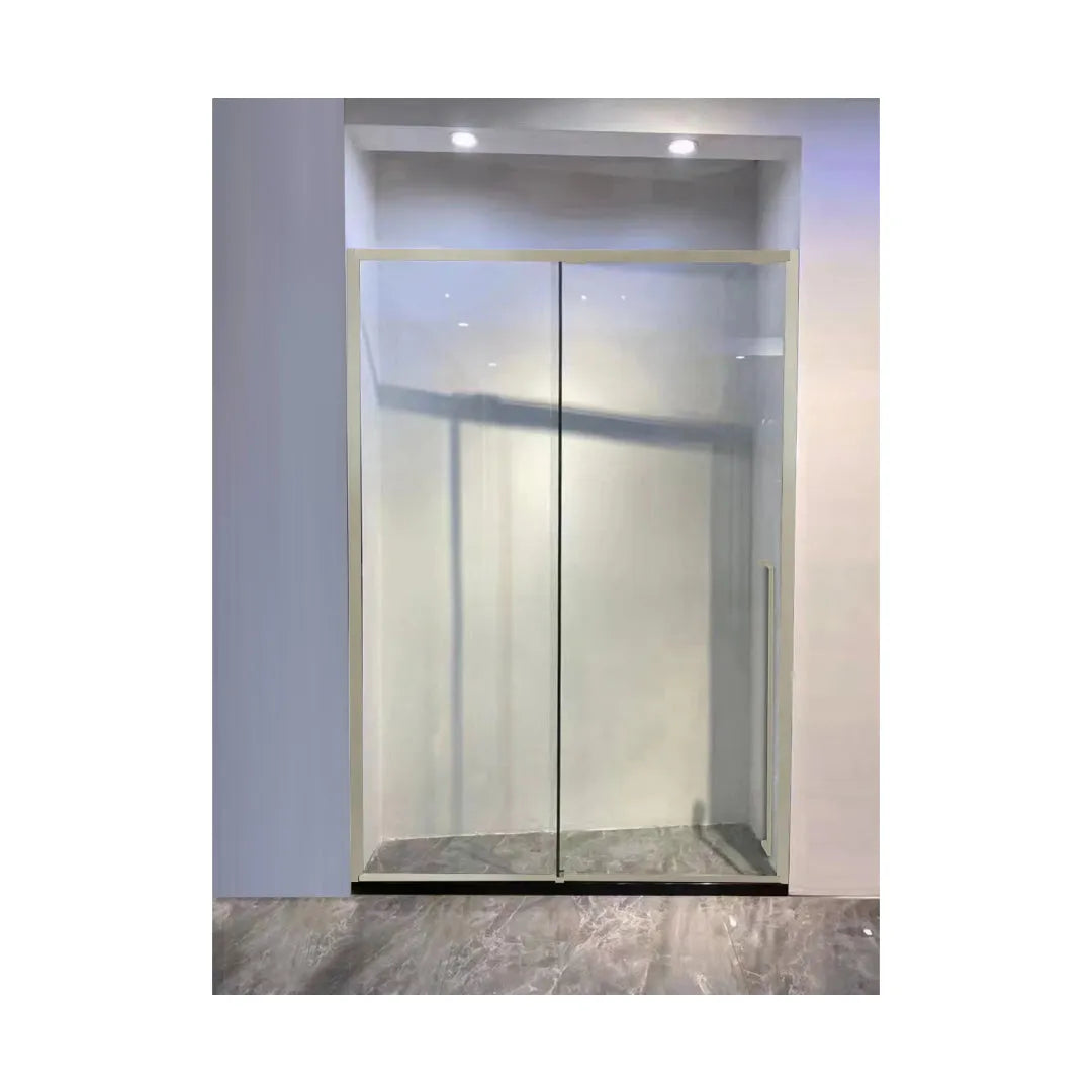 Stainless Steel Sliding Glass Shower Door - K