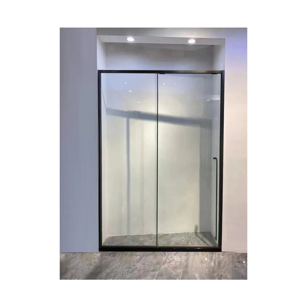 Stainless Steel Sliding Glass Shower Door - KB