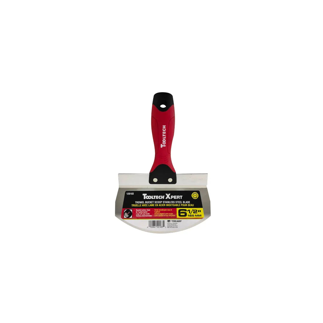 Putty Knife 6.5in ( 165mm) Soft Handle SS Blade