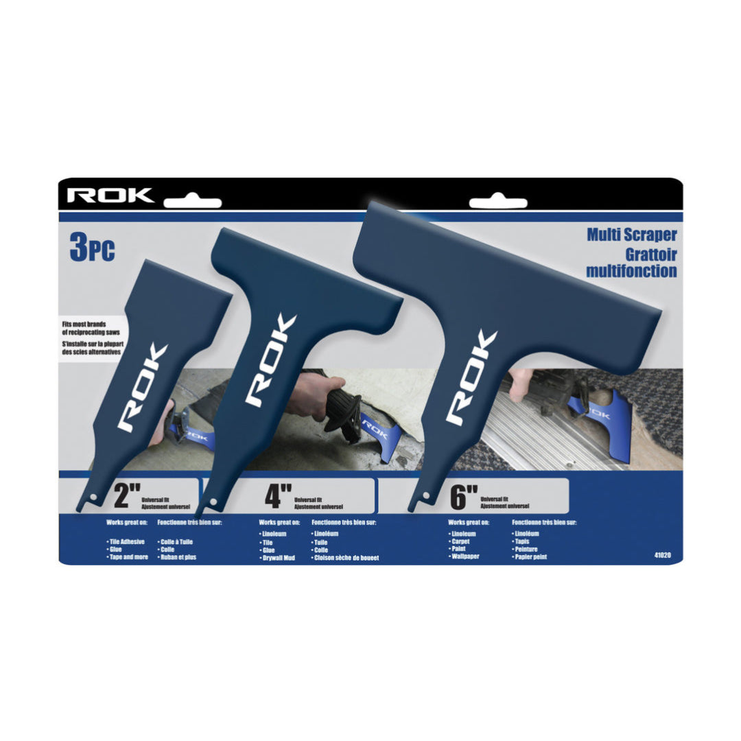 3 Pc Multi Scraper Blade Set