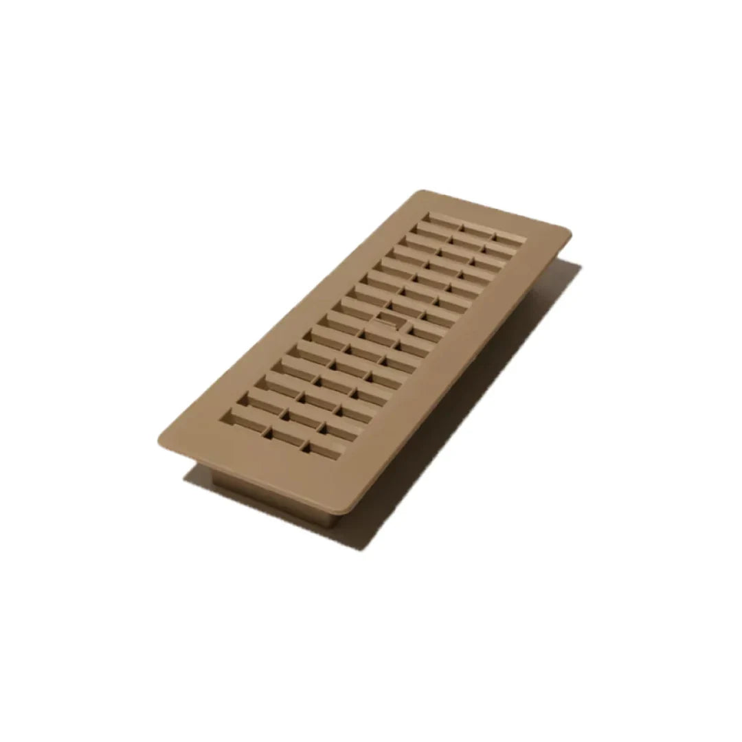 3″x10″ Plastic Floor Register – Taupe Plastic