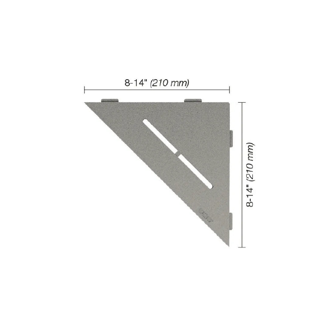 SHELF-E Triangular Corner Shelf Pure Design - Besso Floor & Decor