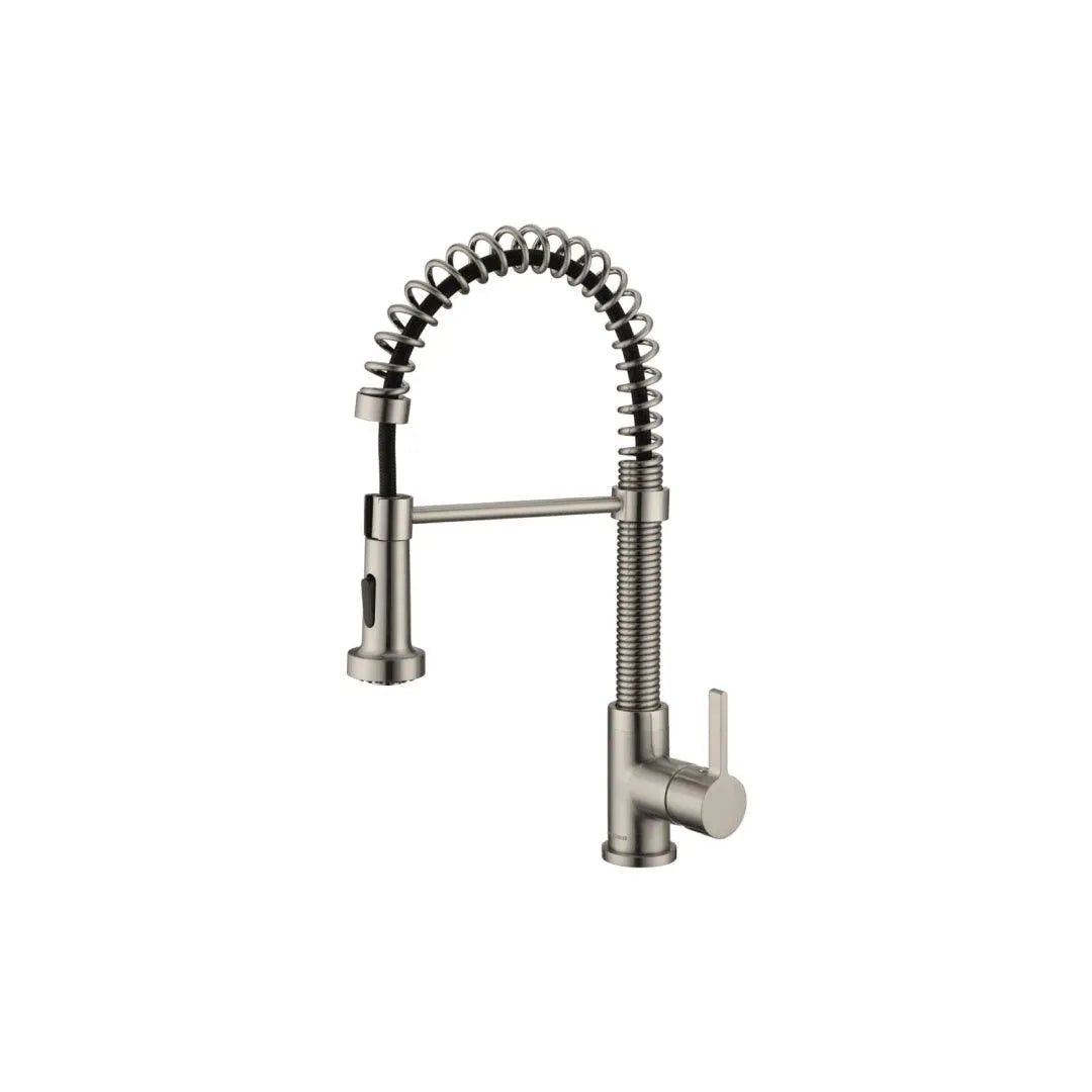 Kitchen Faucet - B25133 with pull-out sprayer and dual spray function by KDN Home Option Inc.