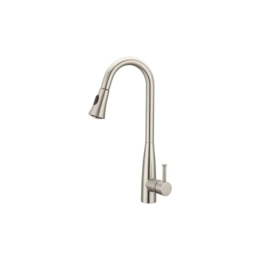 Kitchen Faucet - B23127 with pull-out sprayer and single handle mixer by KDN Home Option Inc.