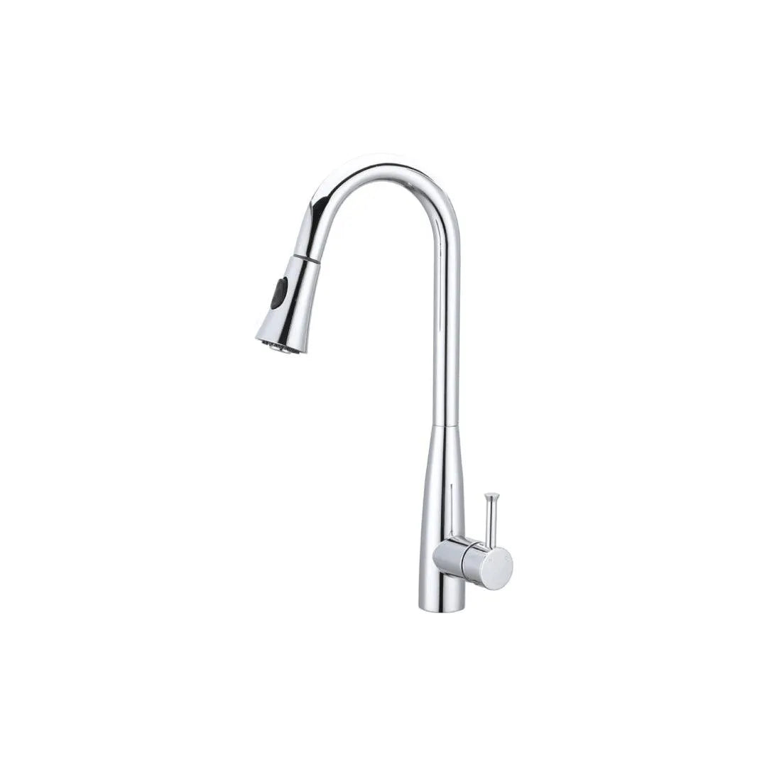 Kitchen Faucet - B23127 with pull-out sprayer and single handle mixer by KDN Home Option Inc.