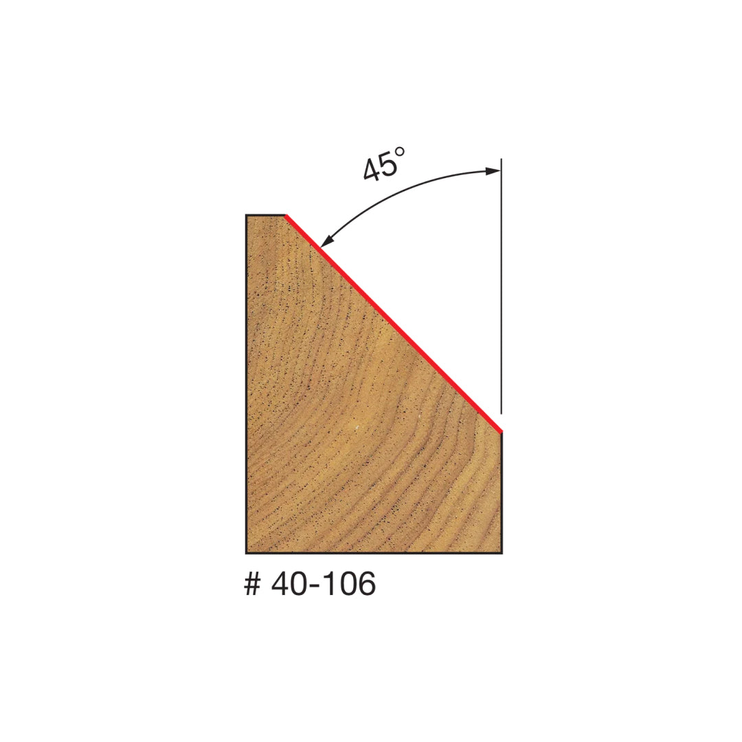 1-3/4" Chamfer Bit