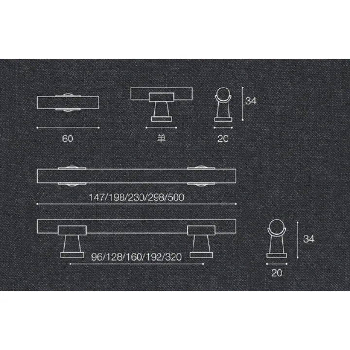 Cabinet & Drawer Pull M1108
