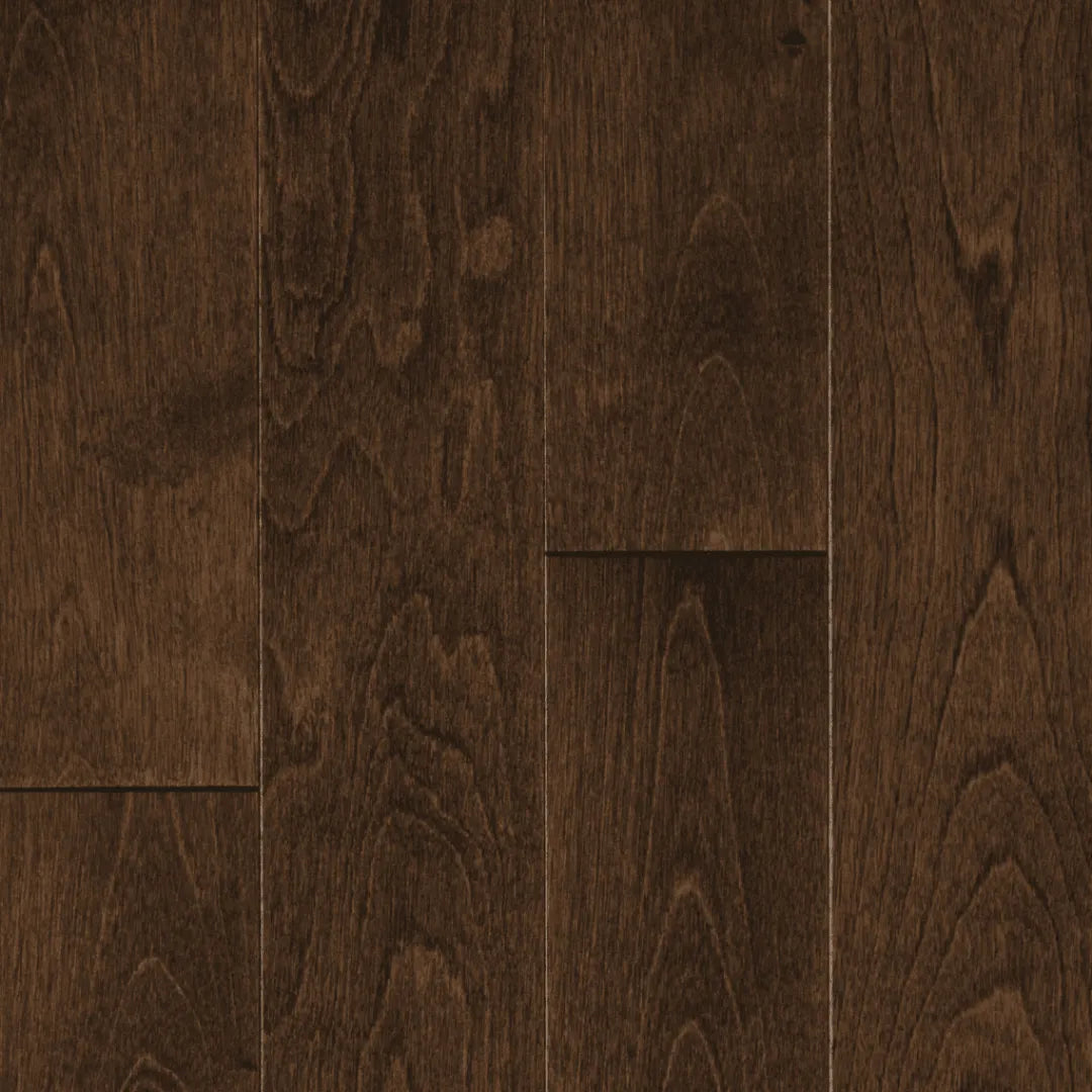 Solid Hardwood Flooring - 70382 Smooth Birch Clove 4-1/4" X 3/4" 18sqft/box