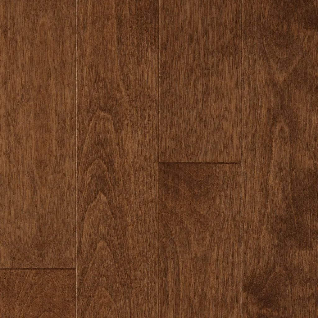 Solid Hardwood Flooring - 70386 Smooth Birch Saffron 3-1/4" X3/4" 20sqft/box