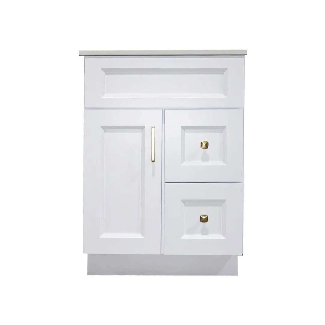 24" Hardwood Vanity Base With Drawer - TESCO Building Supplies