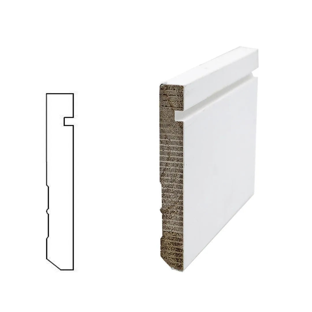 5-1/2" x 12ft Notch Baseboard - DF12 - TESCO Building Supplies