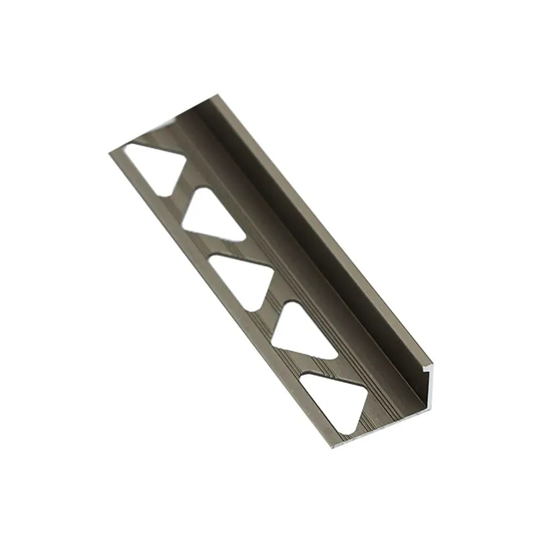 5/8" Aluminum Tile Edge in Titanium