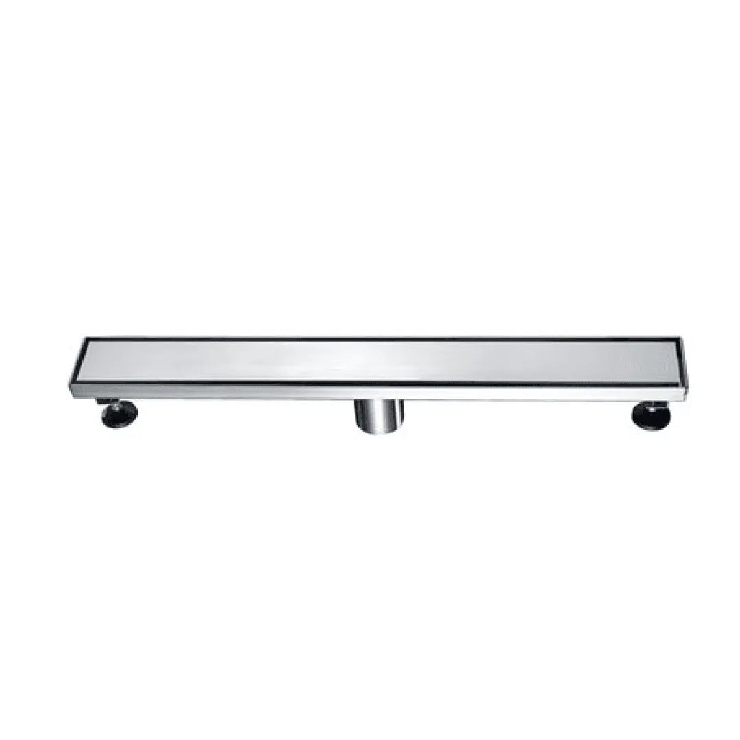 Linear Shower Drain Solid Grid 2in 24" x 3" X 3-1/8" - 188067 - TESCO Building Supplies
