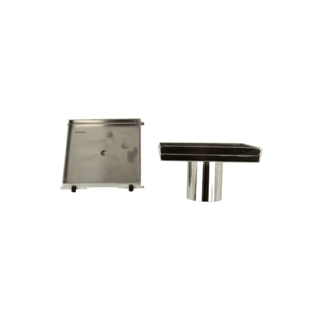 Square Shower Drain Tile-in 2 in. 5-3/32" x 5-3/32" x 3-1/8" - 188055 - TESCO Building Supplies