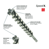 1 In. x  21 In. SDS-max® Rotary Hammer Bit - HC5051