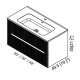 MUG2301 Vanity + P2203 Top
