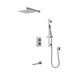 Shower System - Square 3 Way