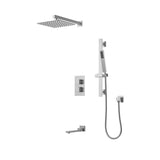 Shower System - Square 3 Way