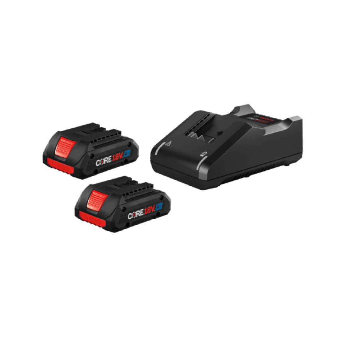 18V Starter Kit with (2) CORE18V® 4 Ah Advanced Power Batteries and (1) 18V Standard Battery Charger - GXS18V-11N25