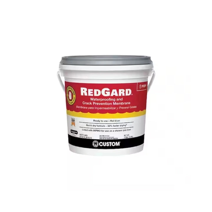 Waterproofing and Crack Prevention Membrane RedGard Pink 3.79L