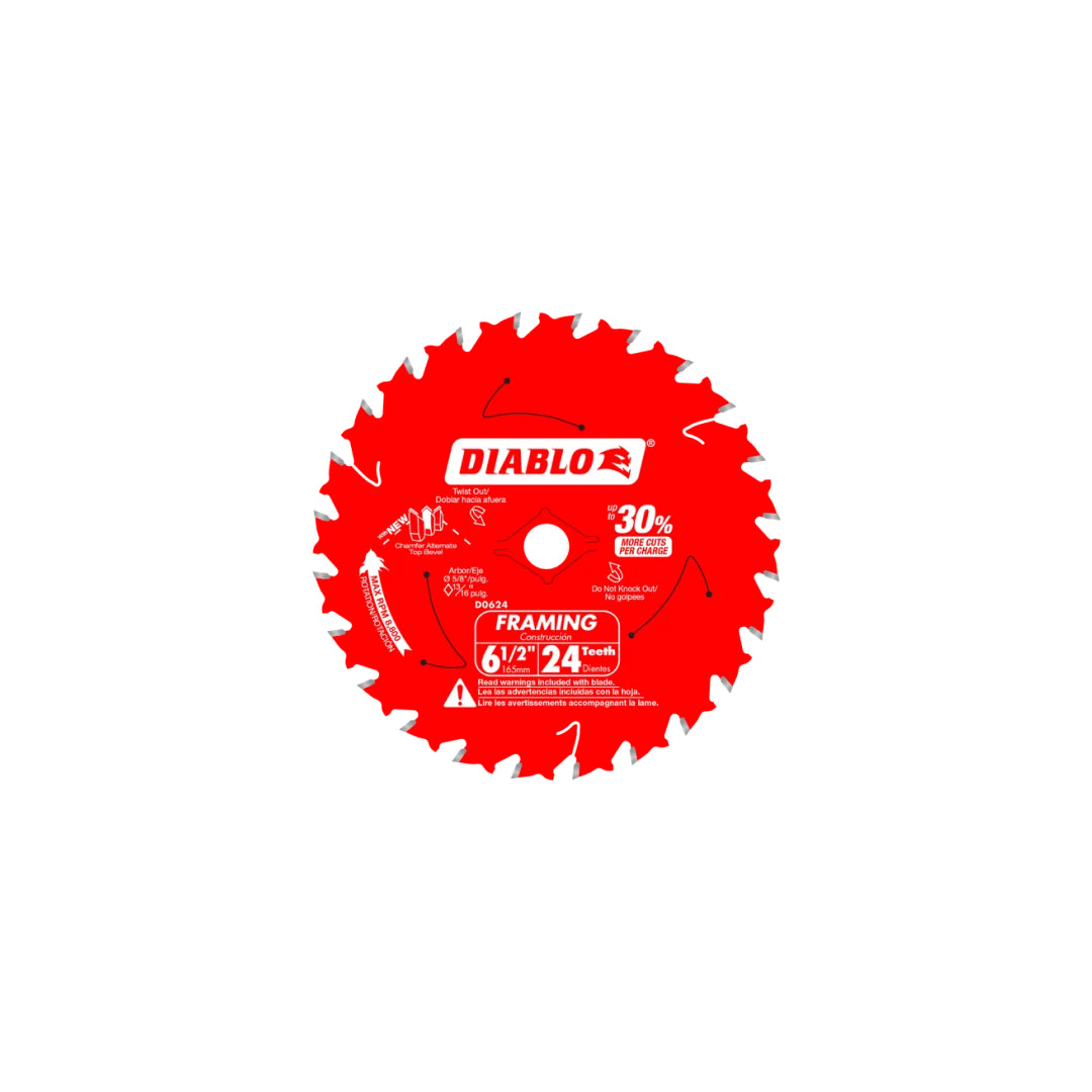 6-1/2 in. 24-Tooth Framing Saw Blade