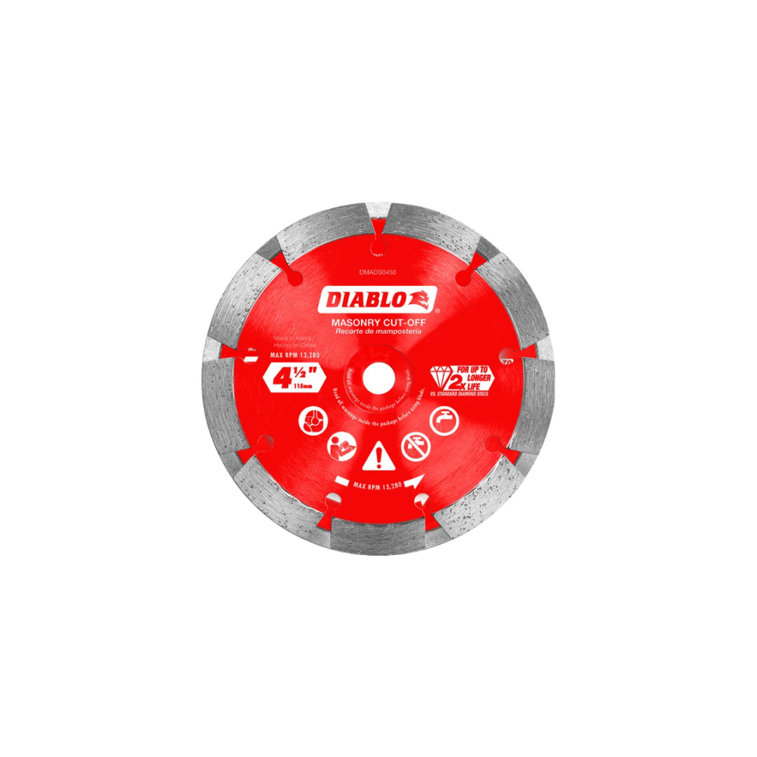 Diamond Segmented Masonry Cut-Off Blade