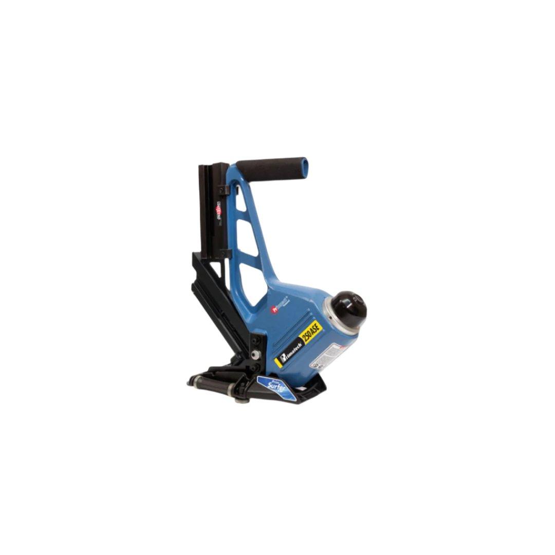 P250ASE Adjustable Flooring Stapler On Roller